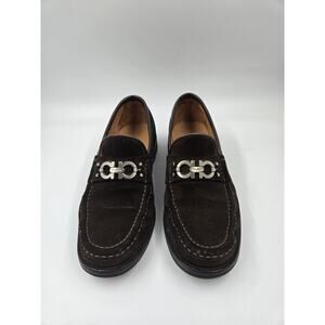 Vintage Men 5.5 Ferragamo Gancini Loafers Limited Edition Rare